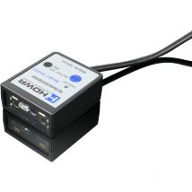 Lecteur de code QR stationnaire, lisant le code aztèque du certificat d'immatriculation HD202