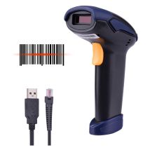 Lifcausal - Aibecy Scanner de codes-barres 1D portable Lecteur de codes-barres filaire usb Déclenchement manuel/Numérisation continue automatique