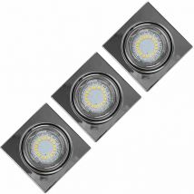 LED 3er Pack Einbau Spot 4,5 Watt Wohnzimmer Diele Lobby Spotlight CRISTALDREAM 2305328