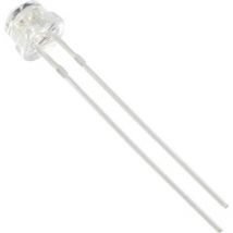 6834W2C-LSA-A led blanc bord plat 5 mm 1000 mcd 120 ° 20 mA X729901 - Huiyuan