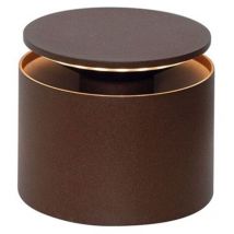 Tragbare und wiederaufladbare Push Up Corten LED-Tischleuchte
