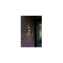 Eco-light - applique led extérieure lutec lotus 5193201118 11 w blanc chaud gris