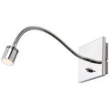 Lindby - led Applique Murale 'Berfin' en métal pour chambre à coucher