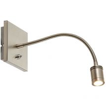 LED Applique Murale 'Legera' en métal pour salon & salle à manger
