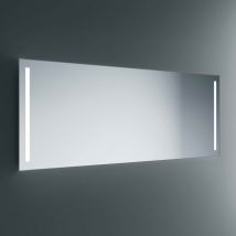 Lineabeta - led Art 120x80cm miroir dimmable avec cadre gris