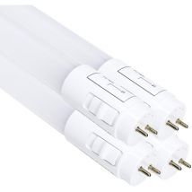 Led Atomant Sl - led atomant Confezione da 4 Tubo led 60cm 9W, cct (Selettore di Colore Bianco Caldo, Neutro e Freddo), 900 Lumen, Started led
