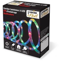 La boutique de Noël - Elektrisches Lichtkabel Transluzent 10 mètres