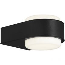 Led Außenwandleuchte UP-&Downlight 4000K schwarz 6,5W IP44 Kunststoff Briloner