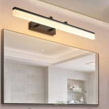 Led-badezimmerspiegelleuchte Ip44 9w 1170lm, Wandleuchte Mit Verstellbarem Winkel, Moderne Innenspiegelschrank-badbeleuchtung 6000k Für 
