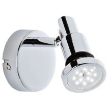 Led Badleuchte Wandspot GU10 IP44 Strahler dreh- & schwenkbar 4W Brilo ner