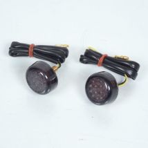 Led-blinker Rund, Rauchfarben, Motorrad Shin Yo Micro Disc