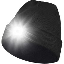 LED Bonnet Lampe Frontale, Étanche Lumière Hiver Chaud Phare Cadeaux pour Hommes et Femmes,vélo Camping Randonnée en Plein air Coiffe Rechargeable
