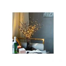 BDD - led Branch Light, 20 Waterproof Branch Lights 77CM Warm White Branch Light with Plants ac Powered for Christmas, Easter, Halloween