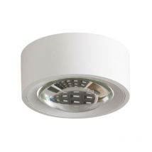 Ceiling Light Rotari dimmable (modern) in White made of Aluminium for e.g. Living Room & Dining Room (2 light sources,) from Arcchio white (ral 9003)