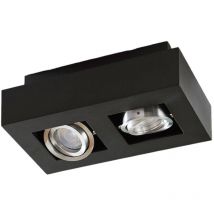Ceiling Lightdimmable 'Vince' made of Aluminium for Hallway