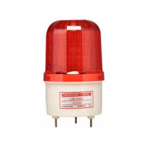 Tophomer - led d'avertissement d'alarme sonore rotative d'urgence led rouge 12-220V au
