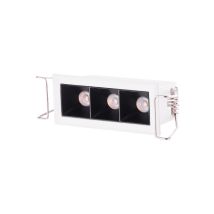 Faretto led da incasso 4W 288Lm 3000oK Rettangolare pro SMD3030 50.000H [JW-4W-M-WW]