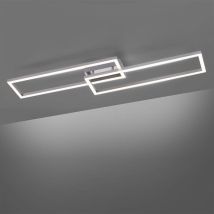 JustLight Lola Smart led Deckenleuchte Maxi 110 x 25 cm rgbw Smart Deckenleuchte