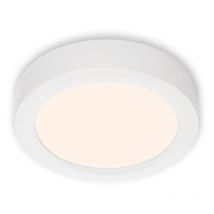 Briloner - led Aufbauleuchte Aufbaulampe IP20 12 w weiß Metall-Kunststoff ø 17 cm