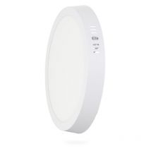 Greenice - LED-Deckenleuchte 18W 1800Lm cct 3000-6000oK 40.000H [JL-JM18WR-CCT]