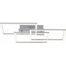 JustLight led Deckenleuchte Iven 54 x 33,5 cm dimmbar, warmweiß Deckenleuchte