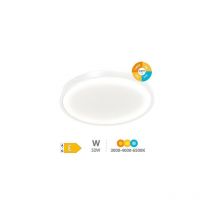 LED-Deckenleuchte 'Belair' (32W 3CCT 3520lm) IP44/IK4 Ø230x25mm weiße Farbe