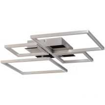 Briloner - gebraucht] Led Deckenleuchte Frame 4 Flammig Aluminium Deckenlampe Lampe Leuchte B-Ware