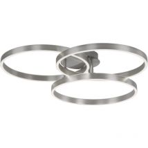 LED-Deckenleuchte 6233-55 stahl, 48 w, 5000 lm, cct - Paul Neuhaus