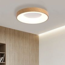 Wottes - led Deckenleuchte Rund Deckenlampe Metall Acryl Pendelleuchte 18W Ø30CM für Küche Wohnzimmer Flur - Neutrales Licht