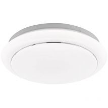 Fischer&honsel - led Deckenleuchte tivoli flach rundes Deckenlicht Weiß, ø 38cm