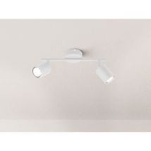 Led Deckenstrahler vano Weiß 2-flammig, Breite 30cm