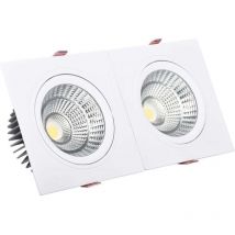 Ledkia - Led Downlight Einbaustrahler 10w Rechteckig Madison Ausschnitt 165x75 Mm 4000k Neutralweiß