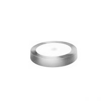 LED-Downlight Sensorfläche rund mattsilber 18w kalt