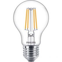 Signify - Philips ampoule led Standard E27 40W Blanc Chaud Claire, Verre, Lot de 2