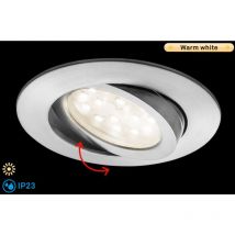 Led Einbauleuchte, ø 8,2 cm, 5 w, Alu Briloner Leuchten