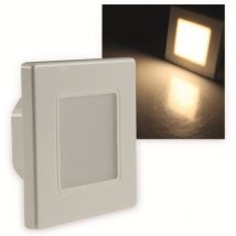 LED-Einbauleuchte ebl 86, 2,5 w, 3000 k, warmweiß, Rahmen cremeweiß - Chilitec