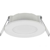 Led Einbauleuchte Deckenlampe Einbauspot Weiß Dimmbar Farbwahl H 2,9 Cm