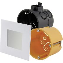 27632 LED-Einbauleuchte led led fest eingebaut 2 w Weiß - Heitronic