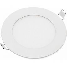 LED-Einbauleuchte 2601, 6 w, 440 lm, 6000K,rund, 95 ra, weiß - Optonica