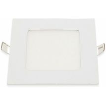 Optonica Led-einbauleuchte 2614, 6 W, 440 Lm, 6000k, Eckig, 95 Ra, Weiß