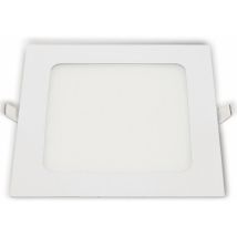 Optonica Led-einbauleuchte 2630, 18 W, 1500 Lm, 6000k, Eckig, 95 Ra, Weiß