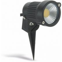 LED-Gartenleuchte CT-GS5 cob, eek: f, 5 w, 430 lm, 2900 k, schwarz - Chilitec