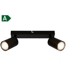 B.k.licht - Deckenstrahler - 4W, 900lm, eek a, schwenkbar, GU10, warmweiß, schwarz