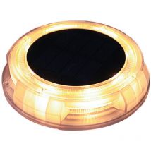Hklffja - led Extérieur, Lampe Solaire Jardin L'éclairage de sol Encastré Réverbère Lumières, IP68 Étanche Lumière Decorative Pour Piscine, Pelouse,