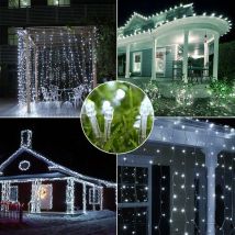 Carnival String Lights Outdoor Wedding Garden Indoor Lighting led Fairy Tale Tree Lights Festive Tree Lights Christmas Decoration , Yellow, 10M 100