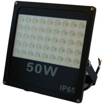 Trade Shop - Proyector Led Exterior Abierto 10 30 50w Slim Spot Light Led Smd Ip65 - -50 Vatios -