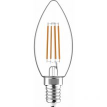 LED-Filament Kerzenlampe dimmbar C35 4,5W 470 lm warmweiß E14