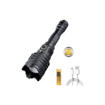 Hiasdfls - Super Bright XHP110 led Flashlight 20000 Lumens usb Rechargeable Zoomable Flashlight 5 Modes Powerful Tactical Waterproof Torches for