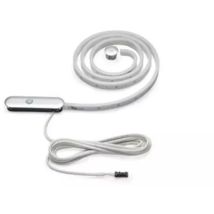 Led Flessibile In Silicone 1000mm Luce Naturale Con Interruttore Touch Argento -promo-