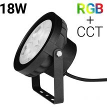 Led Schwimmbad Flutlicht Rgb+cct 18w Ip66 Futc09
